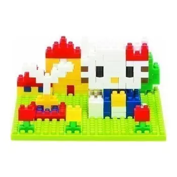 Блочный конструктор Nanoblock Hello Kitty в парке