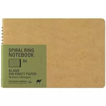 Блокнот B6 с крафтовой бумагой