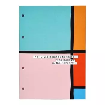 Блокнот Be Smart "Abstract", 80 листов, в точку, 14 х 19,8 см