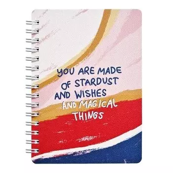 Блокнот Be Smart "Paints", 120 листов, в клетку, 10,2 х 14,2 см, розовый