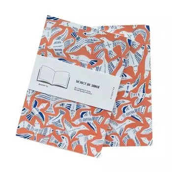 Блокнот Bummagiya Чайки, А5, в точку