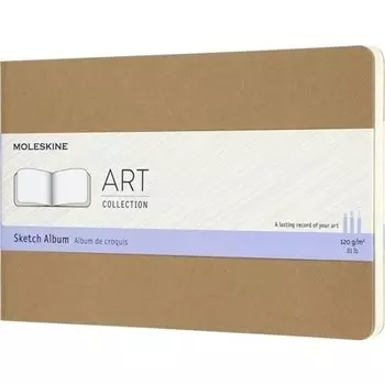 Блокнот для рисования "Art Cahier Sketch Album", 44 листа, 120 г/м2, 13 х 21 см, бежевый