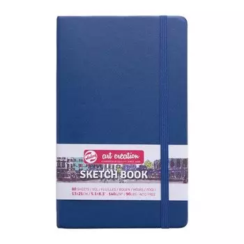 Блокнот для зарисовок Royal Talens Art Creation, 80 листов, 140 г/м2, 13 х 21 см, морской синий