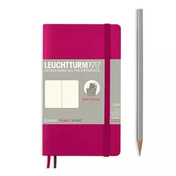 Блокнот Leuchtturm1917 Classic, 123 страницы, нелинованный, А6, ягодный