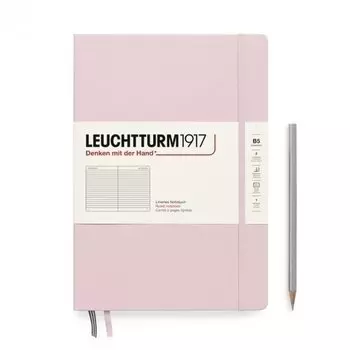 Блокнот Leuchtturm1917, в линейку, 109 листов, В5, розовый