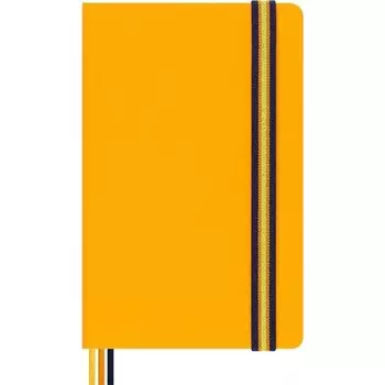 Блокнот Moleskine Le K-Way Large, 240 страниц, нелинованный, оранжевый, 13 х 21 см