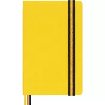 Блокнот Moleskine Le K-Way Large, 240 страниц, в линейку, желтый, 13 х 21 см
