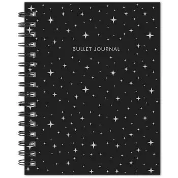 Блокнот "Bullet Journal", 60 листов, в точку, 16,2 х 21 см, черный