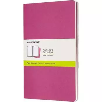 Блокнот "Cahier Journal" Large, 40 листов, нелинованный, 13 х 21 см, розовый неон