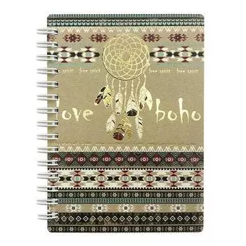 Блокнот "Ethnic", 120 листов, в клетку, 10,2 х 14,2 см