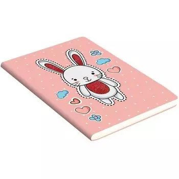 Блокнот "Get glitter!" B6, 80 листов, в линейку