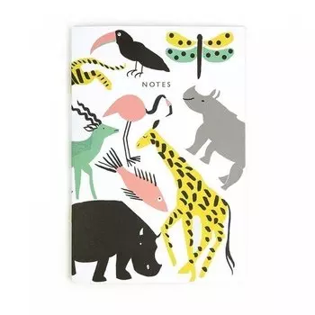 Блокнот "Lucie Animals" А4, 22 листа, в линейку