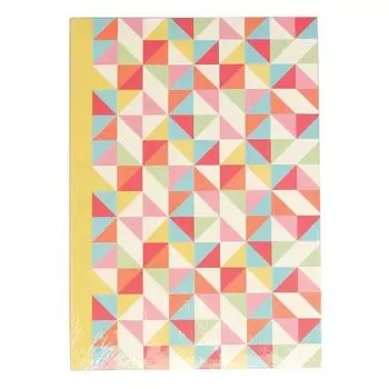 Блокнот "Multicolour Geometric" А5, 30 листов, в линейку