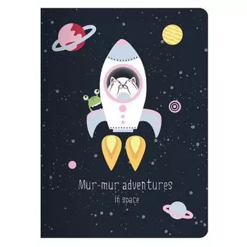 Блокнот "Mur-mur", 32 листа, в клетку, 10,5 х 14 см