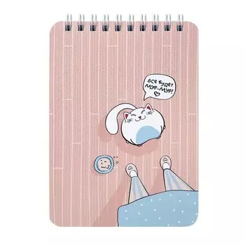 Блокнот "Mur-mur" А6, 100 листов, в клетку