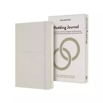 Блокнот "Passion Wedding" Large, 200 листов, светло-серый