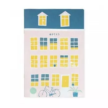 Блокнот "Розовый дом" А4, 21 х 29,7 см