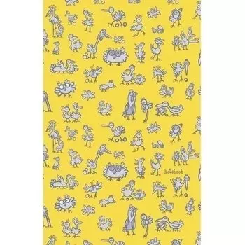 Блокнот "Веселые пташки" А5, 40 листов, в клетку