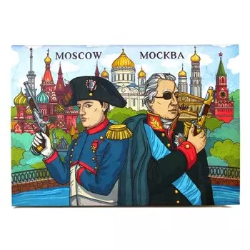 Блокнот "Россия. Михаил Кутузов и Наполеон" А6, 32 листа