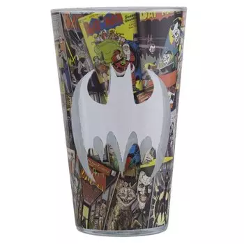 Бокал стеклянный Paladone Batman Glass, 450 мл