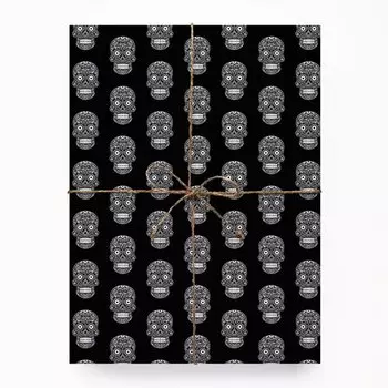 Бумага «Черепа», 70 х 100 см