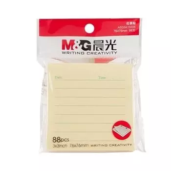 Бумага для заметок, 7,6 х 7,6 см