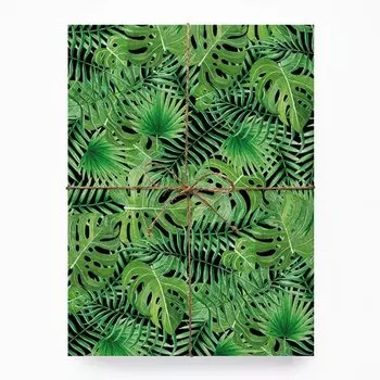 Бумага «Монстера», 70 х 100 см