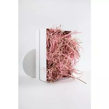 Бумажный наполнитель Symbol, розовый + крафт