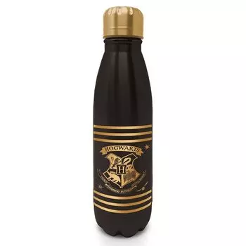 Бутылка металическая Pyramid Гарри Поттер Black And Gold, 540 мл
