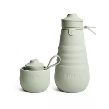 Бутылка складная Stojo Bottle Sage