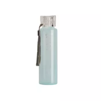 Бутылка стеклянная Кокос Seasons Liuduo, голубой, 420 мл