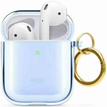 Чехол для AirPods Gen 1 &amp; 2 Elago "Clear"