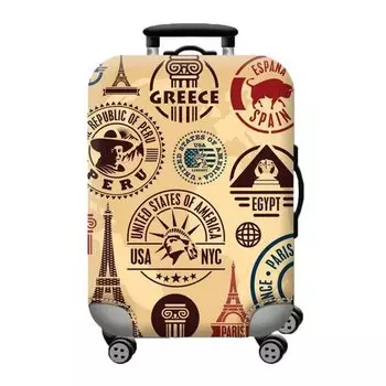 Чехол для чемодана RoadLike Way, S, коричневый