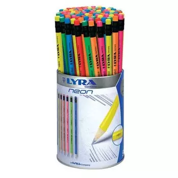 Чернографитные карандаши "Neon", HB