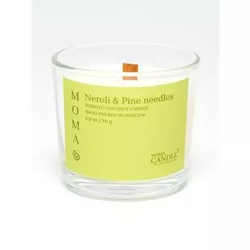 Cвеча ароматическая Momacandle Neroli &amp; Pine needle, 80 г
