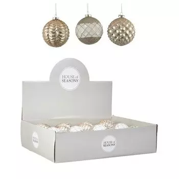 Декоративная подвеска Шампань, 10 см, в ассортименте