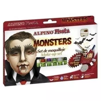 Детский аквагрим "Ужастики" 6 цветов