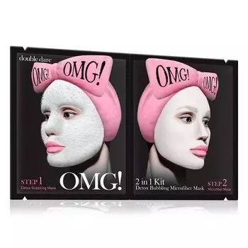 Двухкомпонентный комплекс масок "SOS детокс"