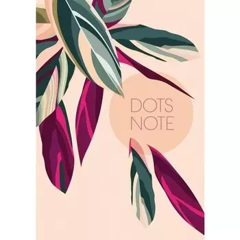 Евротетрадь Joy Book Flower, 64 листа, в точку, А6+