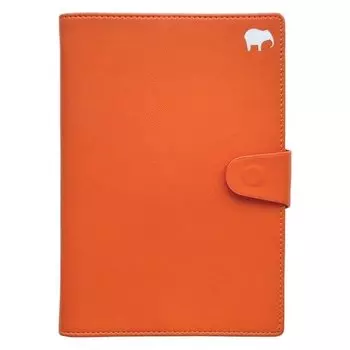 Ежедневник недатированный 2022 Infolio, коллекция Icon, оранжевый, 320 страниц, 14 х 20 см