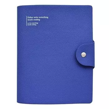 Ежедневник датированный 2022 Infolio, коллекция Prague, синий, 320 страниц, 14 х 20 см