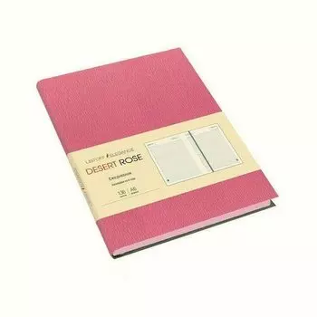 Ежедневник Listoff Desert Rose, 136 листов, малиновый