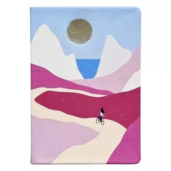 Ежедневник недатированный Be Smart, коллекция Golden sun, розовый/голубой, 192 страницы, 14 х 20 см