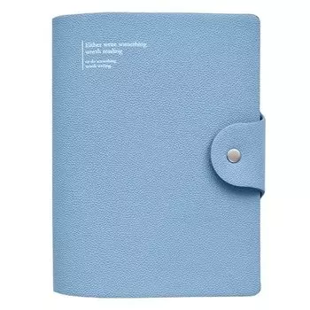 Ежедневник недатированный Infolio, коллекция Prague, 192 страницы, 12 х 17 см, голубой