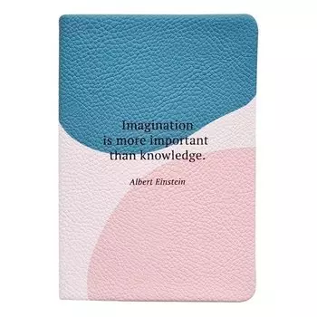 Ежедневник недатированный Infolio, коллекция Stains, 10 х 14 см, 192 страницы, интегральный переплет, розовый