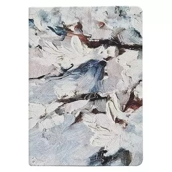 Ежедневник недатированный Infolio, коллекция Talent, 320 страниц, 14 х 20 см, голубой/белый