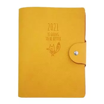 Ежедневник недатированный Foxy 192 страницы, 14 х 20 см