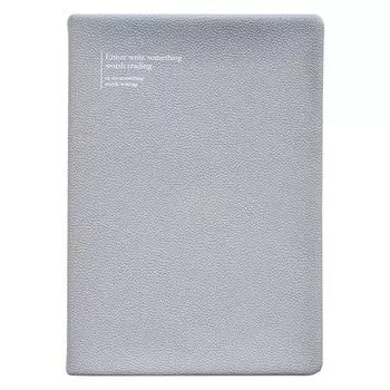 Ежедневник полудатированный Infolio, коллекция Prague, 14 х 20 см, 320 страниц, интегральный переплет, серый