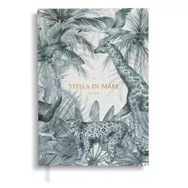 Ежедневник Stella di Mare Jungle Story, 176 листов, А5, серый