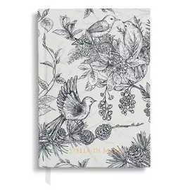 Ежедневник Stella di Mare Spring, 176 листов, А5, черно-белый